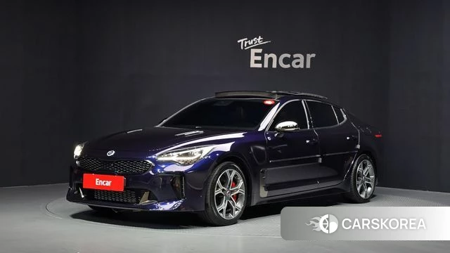 Kia Stinger 2019 Синий из Кореи