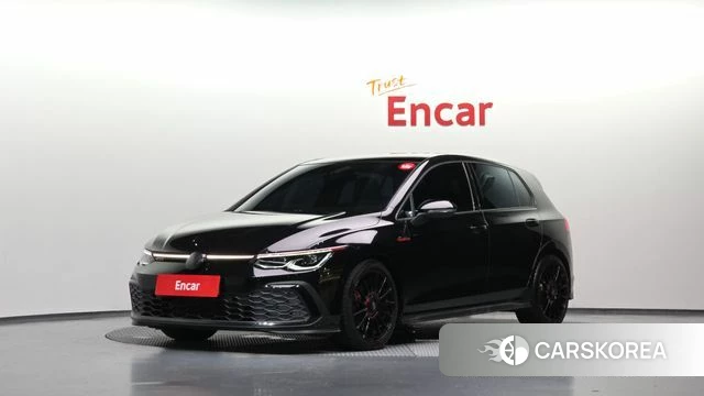 Volkswagen Golf 8th Generation 2022 Черный из Кореи