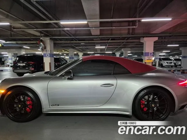 Porsche 911 2018 Серебряный из Кореи