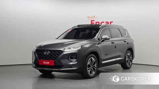 Hyundai Santa Fe TM 2018 Серый из Кореи