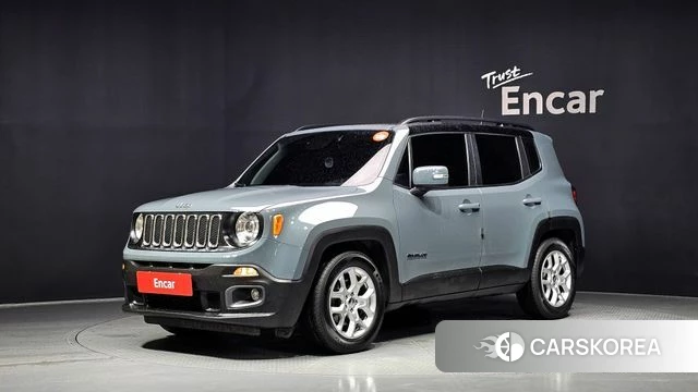 Jeep Renegade 2018 Серый из Кореи