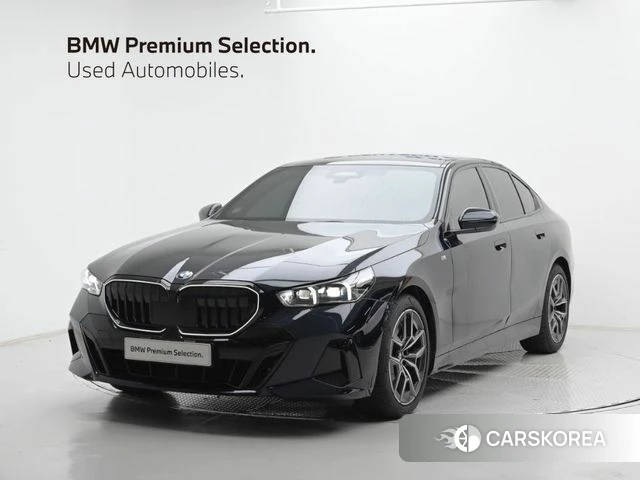 BMW 5 Series (G60) 2025 Черный из Кореи