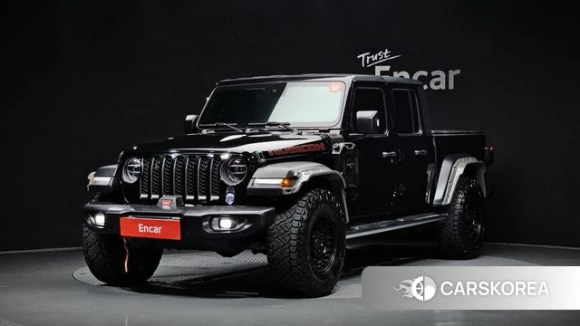 Jeep Gladiator (JT) 2021 Черный из Кореи