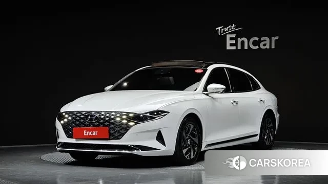 Hyundai The New Grandeur IG Hybrid 2022 Белый из Кореи