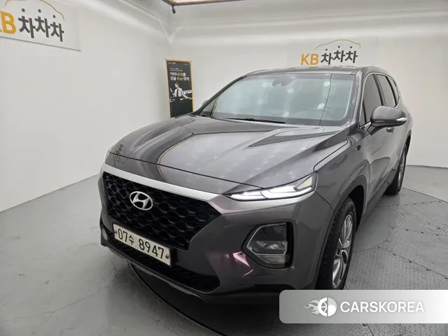 Hyundai Santa Fe TM 2019 Серый из Кореи
