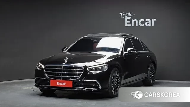 Mercedes-Benz S-Class W223 2023 Черный из Кореи