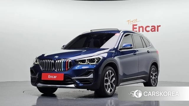 BMW X1 (F48) 2022 Синий из Кореи