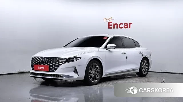Hyundai The New Grandeur IG Hybrid 2020 Белый из Кореи
