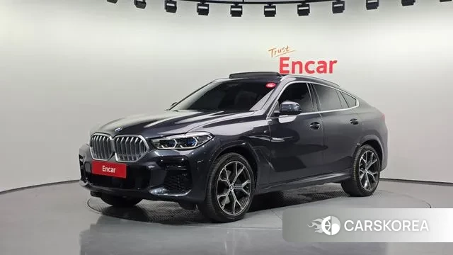 BMW X6 (G06) 2021 Серый из Кореи