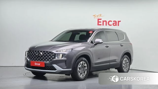 Hyundai The New Santa Fe 2023 Серый из Кореи