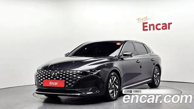 Hyundai The New Grandeur IG Hybrid 2020 Серый из Кореи