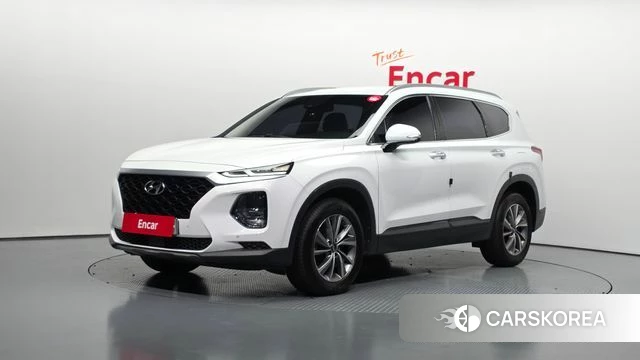 Hyundai Santa Fe TM 2018 Белый из Кореи
