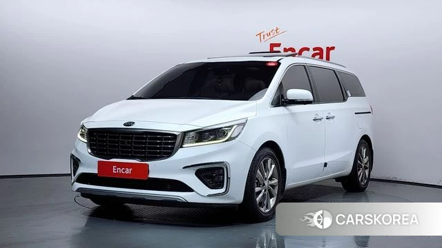 Kia The New Carnival 2018 Белый из Кореи