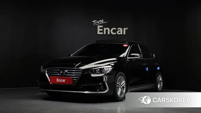 Hyundai Grandeur IG 2018 Черный из Кореи