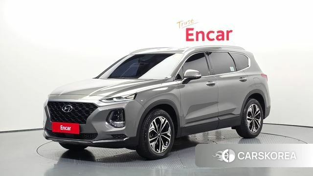 Hyundai Santa Fe TM 2018 Серый из Кореи