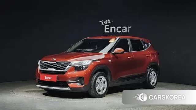 Kia Seltos 2021 Красный из Кореи