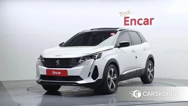 Peugeot 3008 second generation 2022 Белый из Кореи