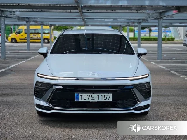 Hyundai Sonata D Edge (DN8) 2023 Белый из Кореи