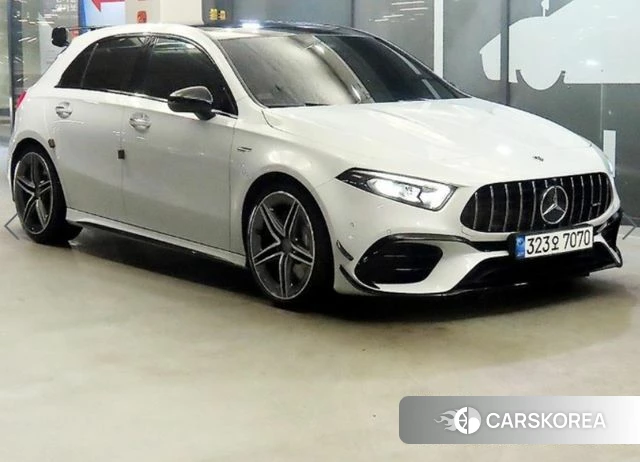 Mercedes-Benz A-Class W177 2021 Белый из Кореи