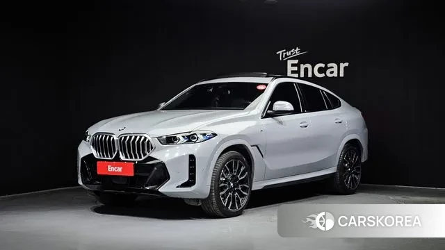 BMW X6 (G06) 2024 Серебристо-серый из Кореи