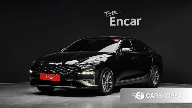 Kia K8 Hybrid 2022 Черный из Кореи