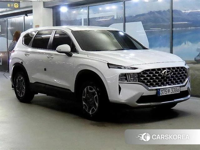 Hyundai The New Santa Fe 2022 Белый из Кореи