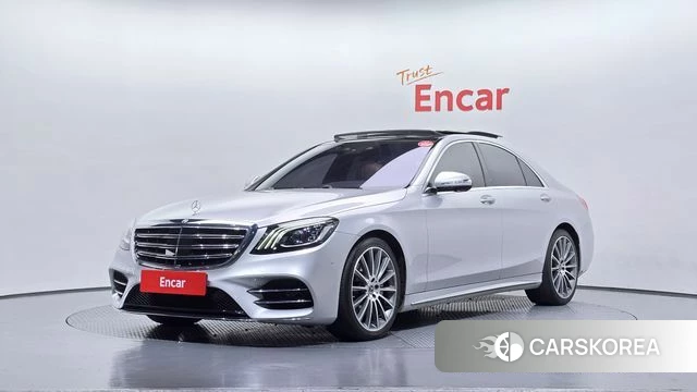 Mercedes-Benz S-Class W222 2018 Серебряный из Кореи