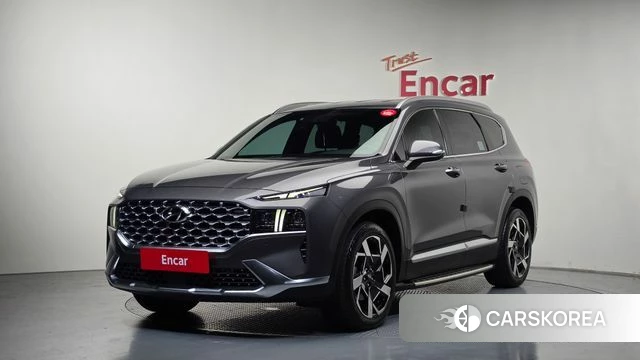 Hyundai The New Santa Fe 2020 Серый из Кореи