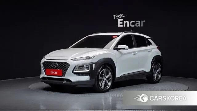 Hyundai Kona 2018 Белый из Кореи