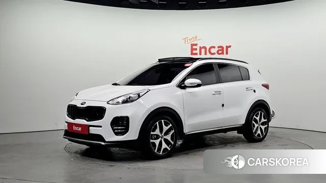 Kia Sportage 4th Generation 2018 Белый из Кореи