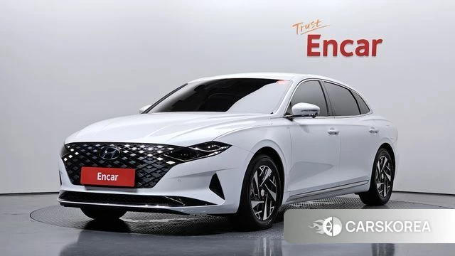 Hyundai The New Grandeur IG Hybrid 2021 Белый из Кореи