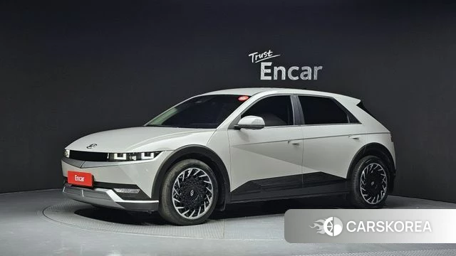 Hyundai Ionic 5 2022 Серебристо-серый из Кореи