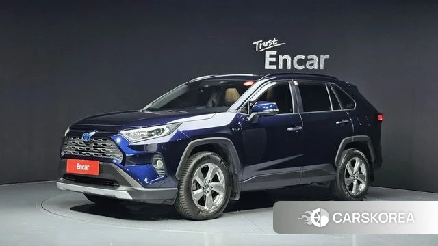 Toyota RAV4 5th Generation 2021 Синий из Кореи