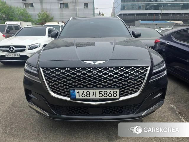 Genesis GV80 2021 Черный из Кореи