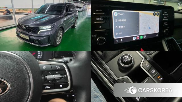 Kia Sorento 4th Generation 2020 Серый из Кореи
