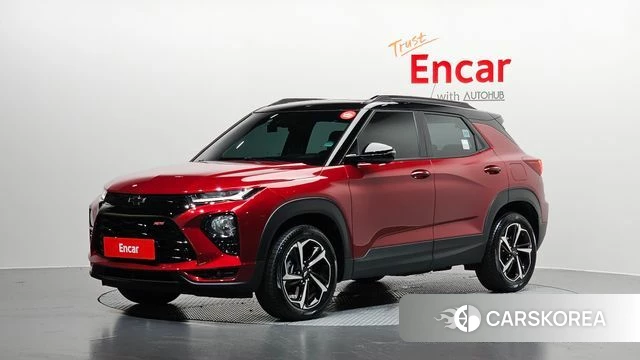 Chevrolet (GM Daewoo) Trailblazer 2020 Красный из Кореи