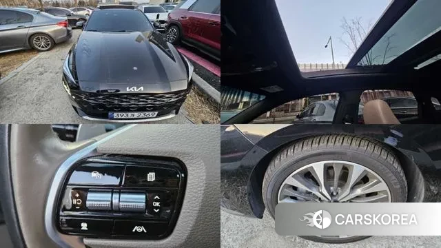 Kia K8 2021 Черный из Кореи