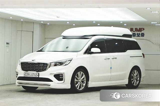 Kia The New Carnival 2020 Белый из Кореи