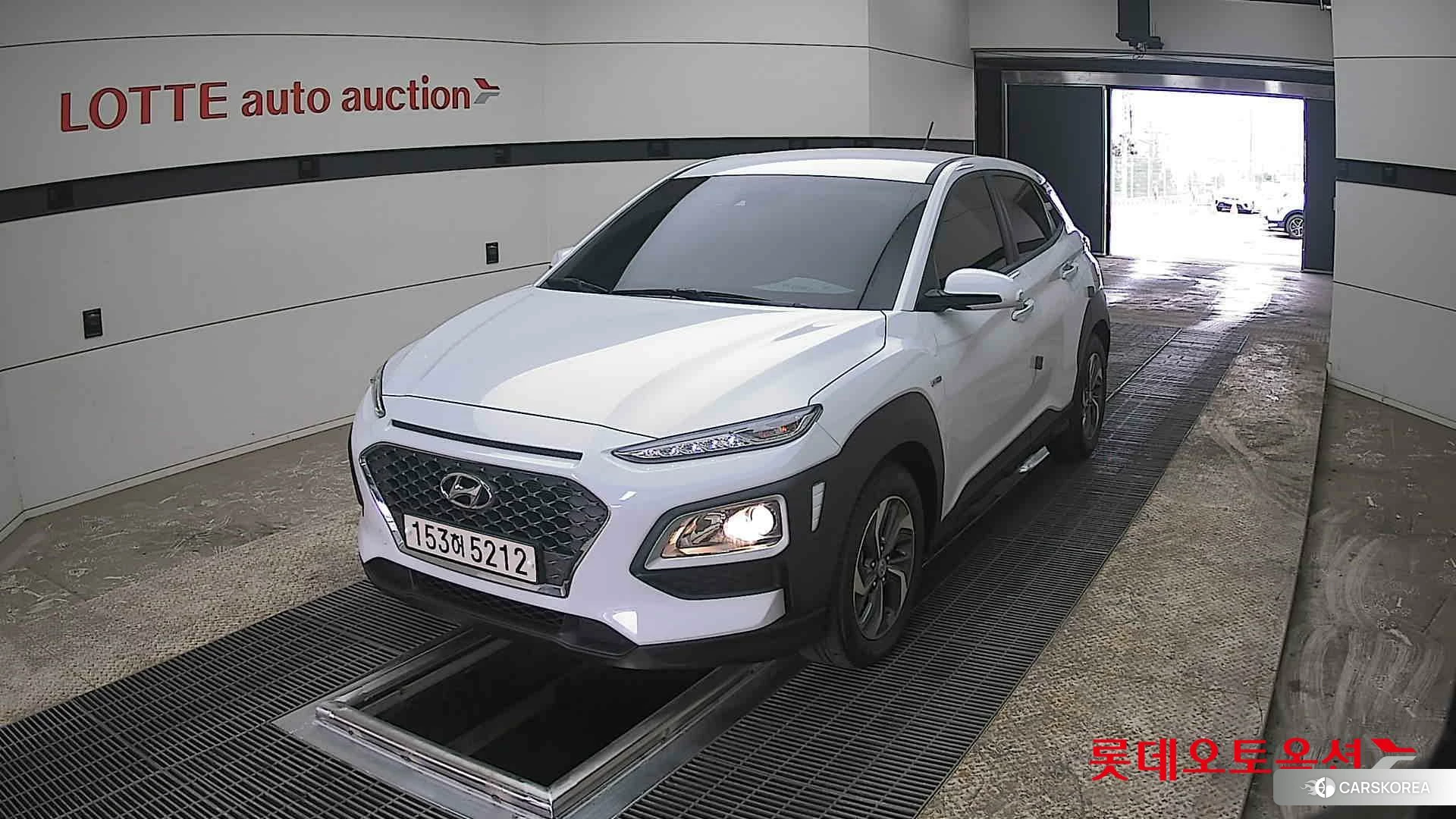 Hyundai Kona Hybrid 2020 Chokwhite из Кореи
