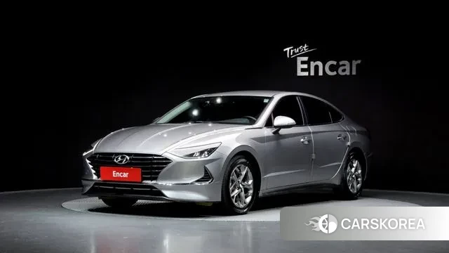 Hyundai Sonata (DN8) 2021 Серебристо-серый из Кореи