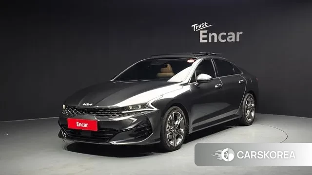 Kia K5 3rd generation 2022 Серый из Кореи