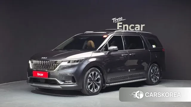 Kia Carnival 4th generation 2023 Серый из Кореи
