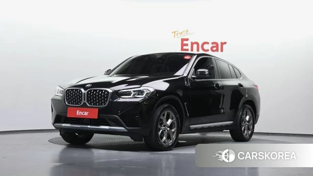 BMW X4 (G02) 2024 Черный из Кореи