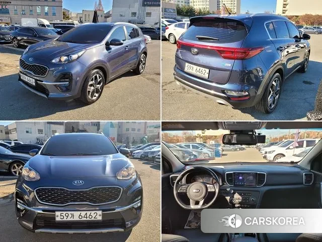 Kia Sportage The Bold 2018 Синий из Кореи