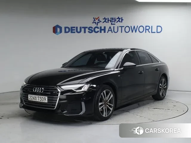 Audi A6 (C8) 2021 Черный из Кореи