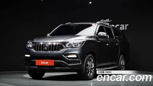 Ssangyong Rexton Sports Cannes 2020 Черный из Кореи