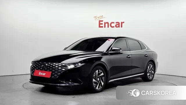 Hyundai The New Grandeur IG Hybrid 2021 Черный из Кореи