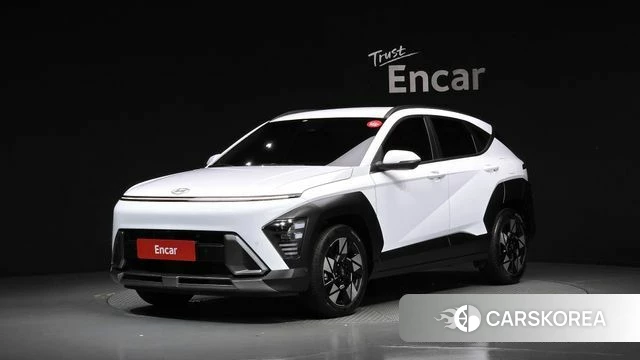 Hyundai Kona Hybrid (SX2) 2023 Белый из Кореи