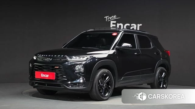 Chevrolet (GM Daewoo) Trailblazer 2022 Черный из Кореи