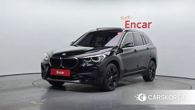 BMW X1 (F48) 2019 Черный из Кореи